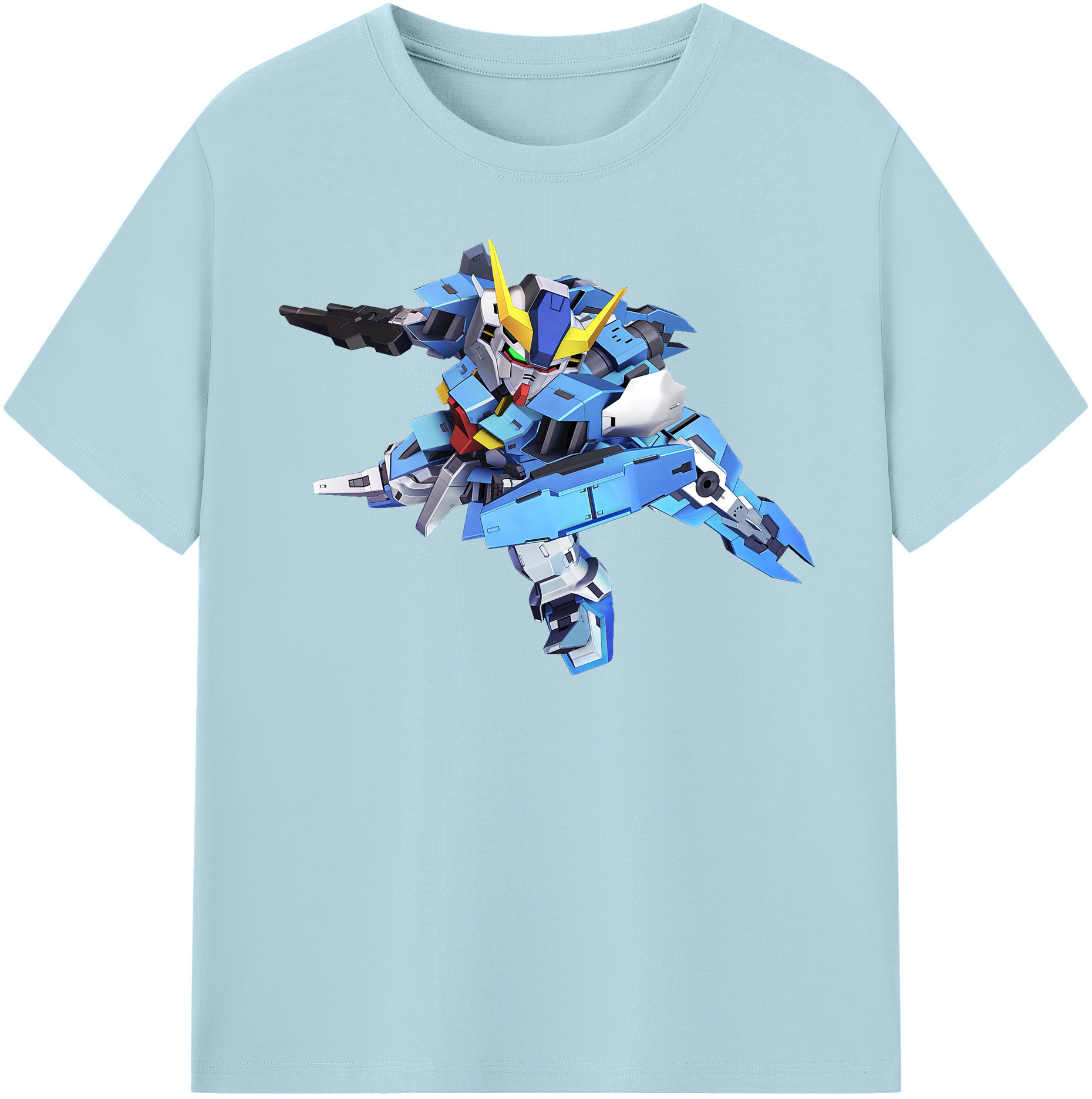 （画像用） 機動戦士ガンダム Mobile Suit Gundam 綿100％半袖Tシャツ（フロントプリント）